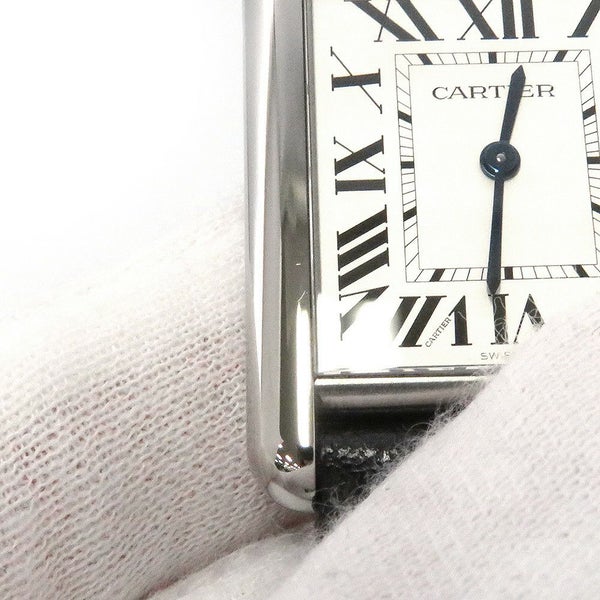カルティエ タンク マスト LM WSTA0059 Cartier 腕時計 シルバー文字盤 ソーラービート