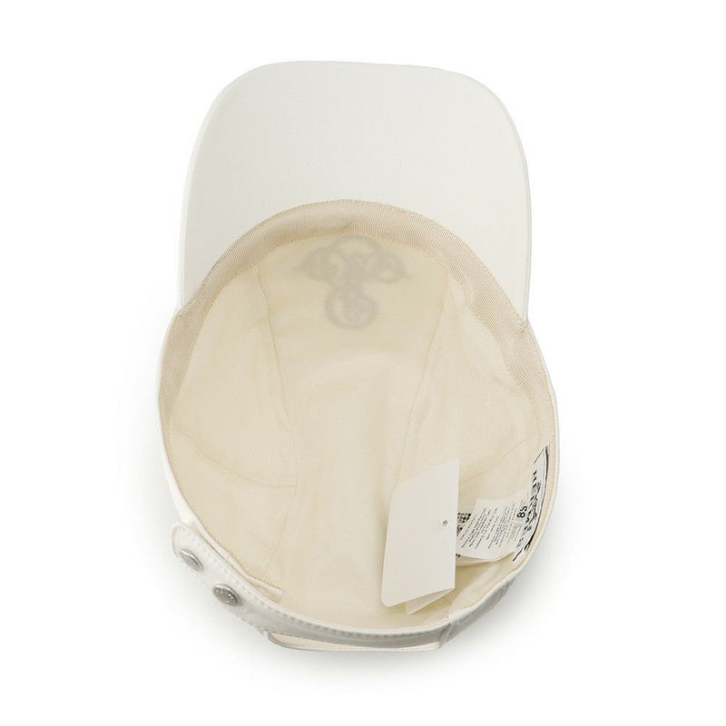 エルメス キャップ デイヴィス  エミール コットン サイズ58 HERMES デイビス 帽子 白