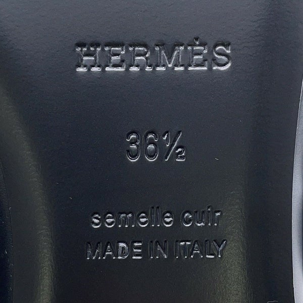 エルメス バレエシューズ ケリー レディースサイズ36 1/2 HERMES 靴 黒