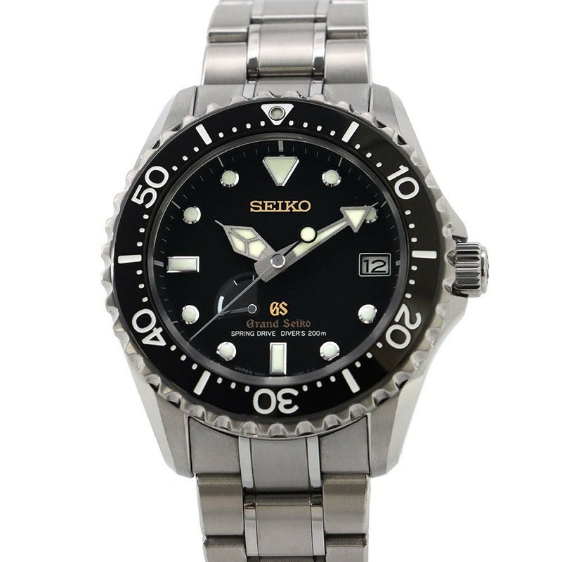 セイコー グランドセイコー スポーツコレクション マスターショップ限定 SBGA031 SEIKO 腕時計 黒文字盤