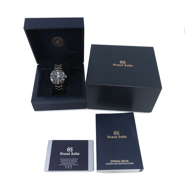 セイコー グランドセイコー スポーツコレクション マスターショップ限定 SBGA031 SEIKO 腕時計 黒文字盤