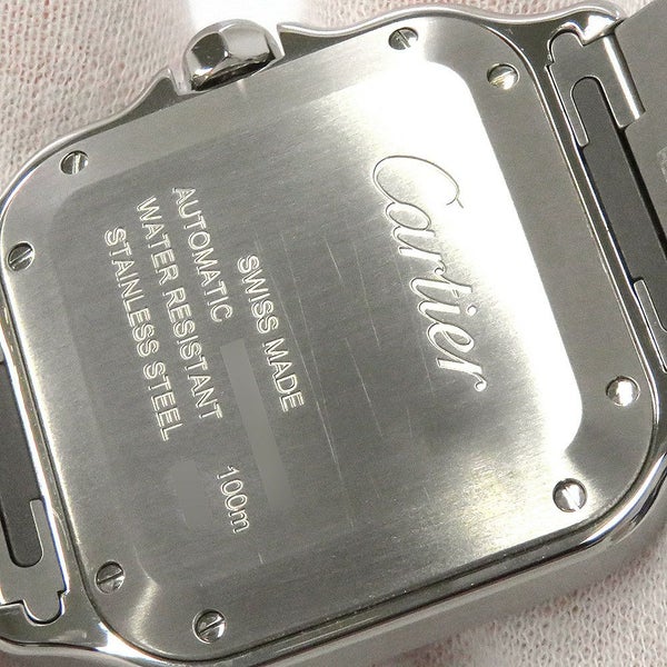 カルティエ サントス ドゥ カルティエ ミディアムモデル WSSA0063 Cartier 腕時計 ブルー文字盤