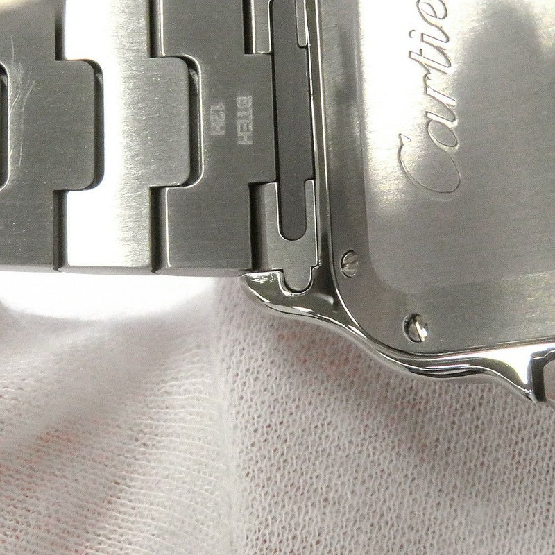 カルティエ サントス ドゥ カルティエ ミディアムモデル WSSA0063 Cartier 腕時計 ブルー文字盤