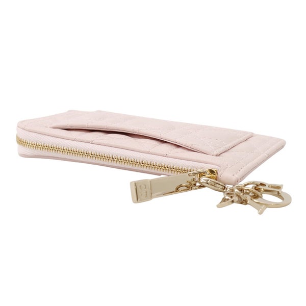 ディオール カードケース Dioramour Lady Dior Cosmos ジップ カードホルダー ハート カナージュ S0965ONHG