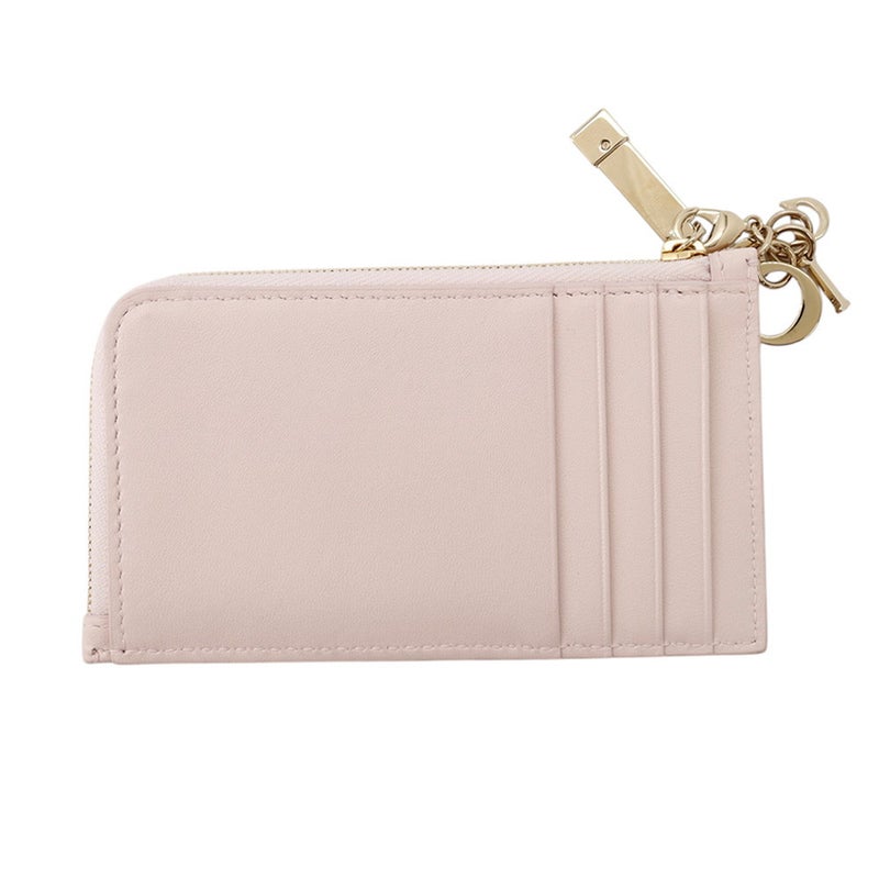 ディオール カードケース Dioramour Lady Dior Cosmos ジップ カードホルダー ハート カナージュ S0965ONHG