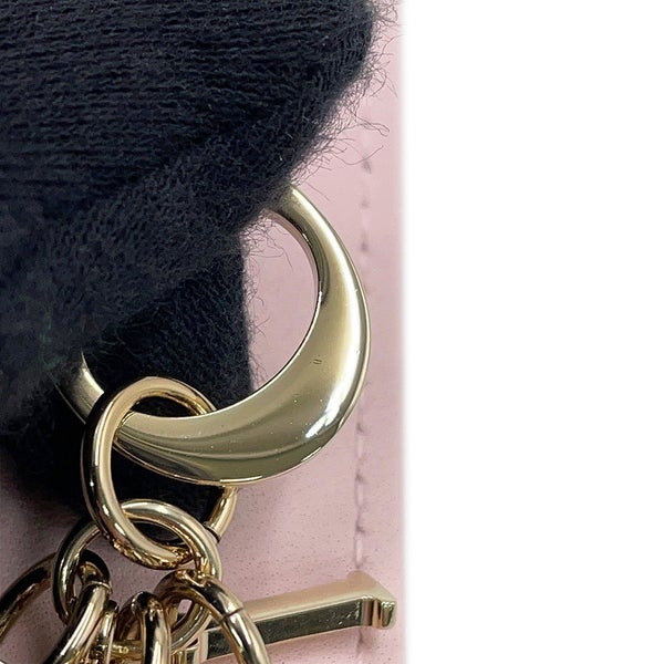 ディオール カードケース Dioramour Lady Dior Cosmos ジップ カードホルダー ハート カナージュ S0965ONHG