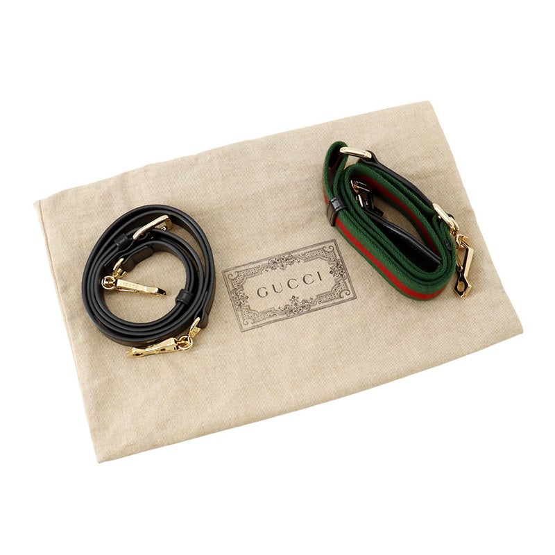 グッチ ショルダーバッグ ホースビット 1955  スモール レザー 658574 GUCCI バッグ 黒