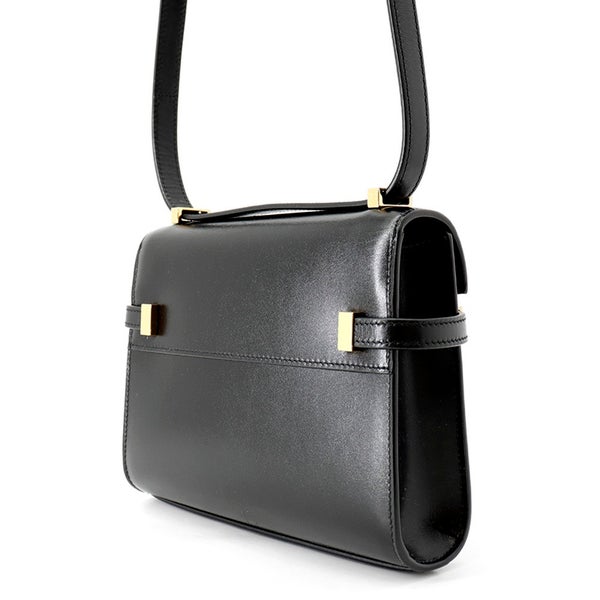 サンローランパリ ショルダーバッグ マンハッタン ミニ レザー 727766 SAINT LAURENT PARIS 黒