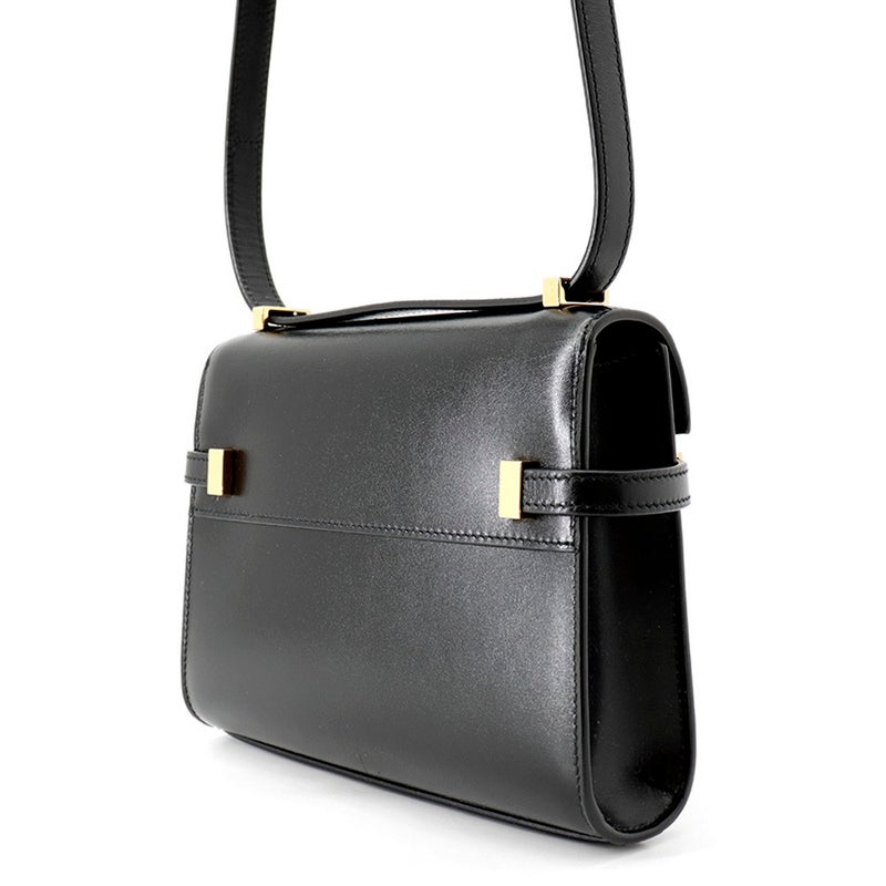 サンローランパリ ショルダーバッグ マンハッタン ミニ レザー 727766 SAINT LAURENT PARIS 黒
