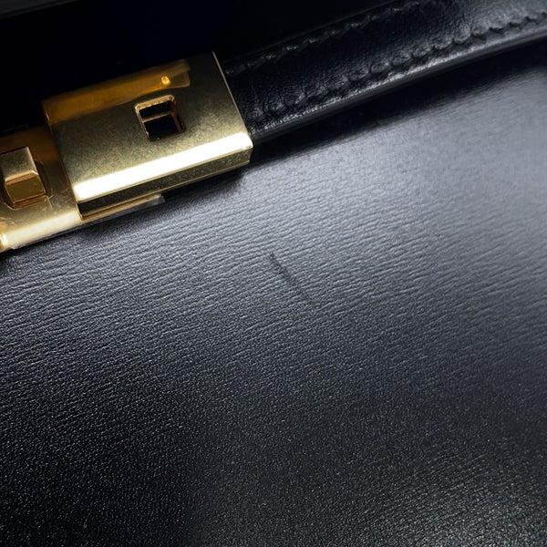 サンローランパリ ショルダーバッグ マンハッタン ミニ レザー 727766 SAINT LAURENT PARIS 黒