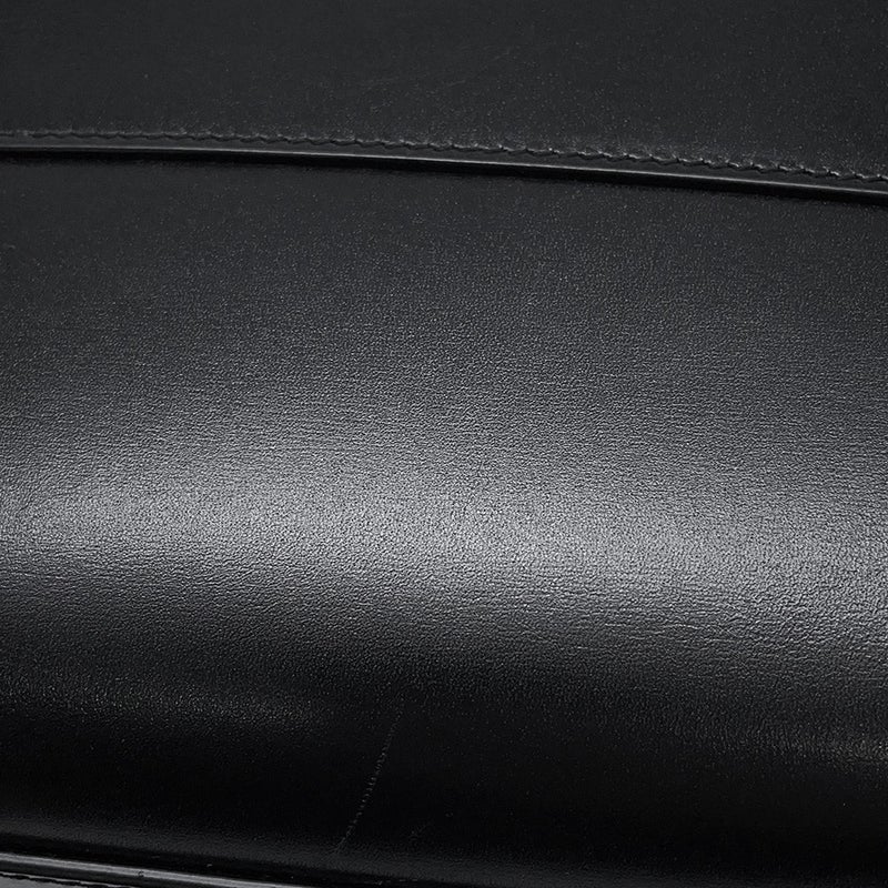 サンローランパリ ショルダーバッグ マンハッタン ミニ レザー 727766 SAINT LAURENT PARIS 黒