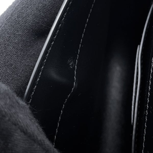 サンローランパリ ショルダーバッグ マンハッタン ミニ レザー 727766 SAINT LAURENT PARIS 黒
