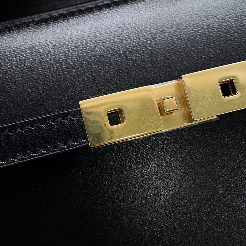 サンローランパリ ショルダーバッグ マンハッタン ミニ レザー 727766 SAINT LAURENT PARIS 黒