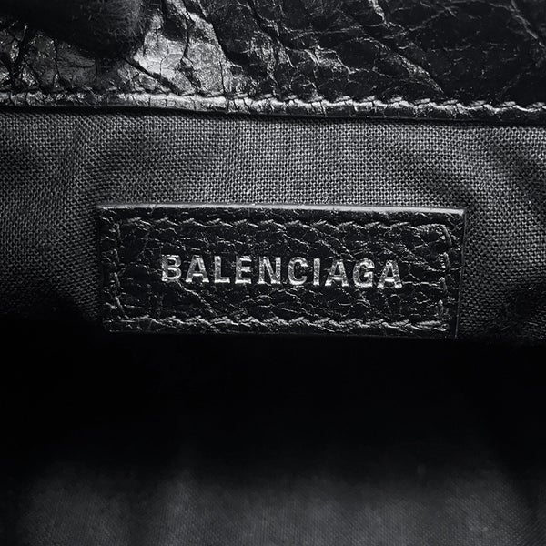 バレンシアガ ショルダーバッグ スーパービジー スリング スモール アリーナラムスキン 802227 BALENCIAGA  バッグ 黒