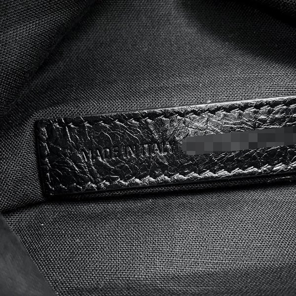 バレンシアガ ショルダーバッグ スーパービジー スリング スモール アリーナラムスキン 802227 BALENCIAGA  バッグ 黒
