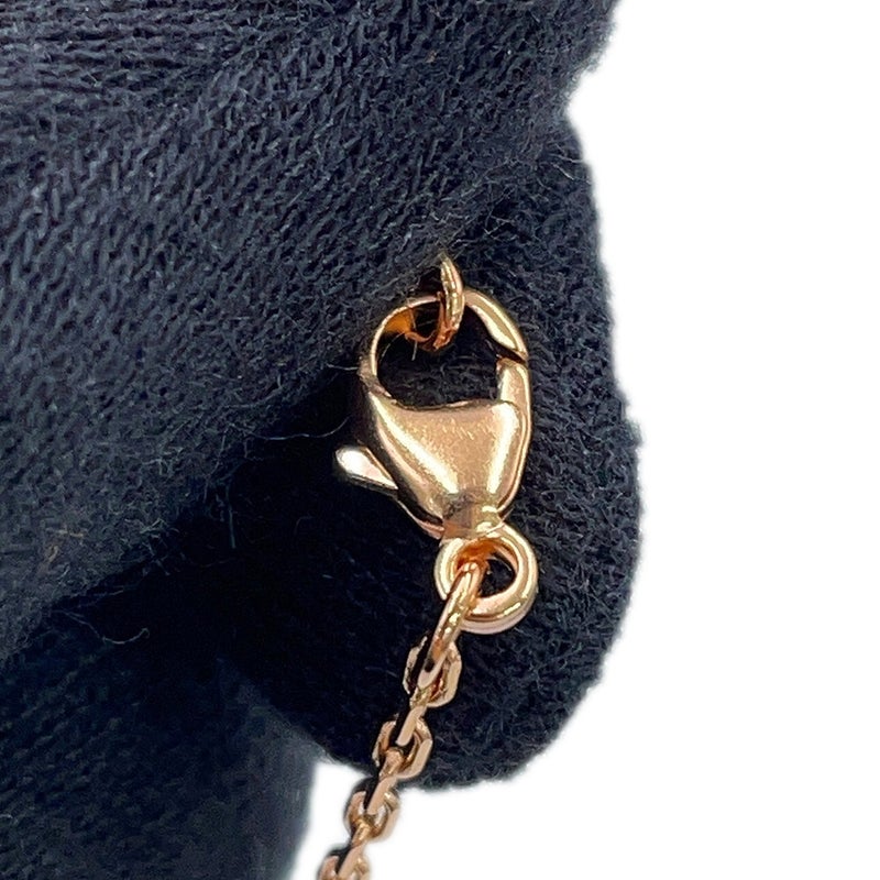 エルメス ネックレス ミニ・ポップアッシュ ホワイト/ピンクゴールド金具 HERMES アクセサリー ポップH