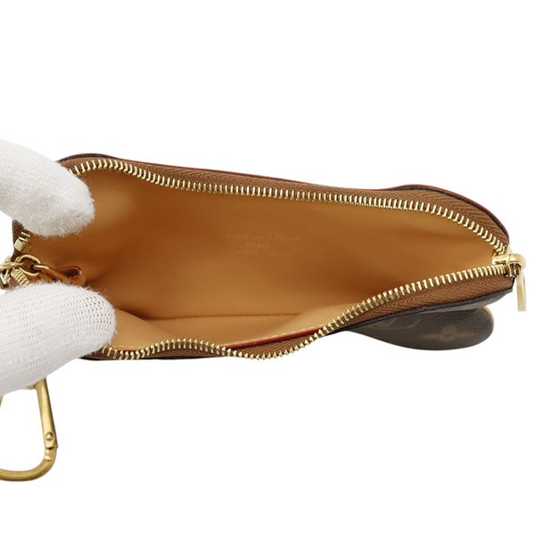 ルイヴィトン ポーチ モノグラム ボーン キーポーチ M12616 LOUIS VUITTON ヴィトン 小物入れ ブラウン