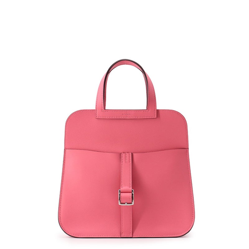 エルメス ハンドバッグ アルザン ミニ ローズアザレ/シルバー金具 スイフト K刻印 HERMES 2wayショルダー