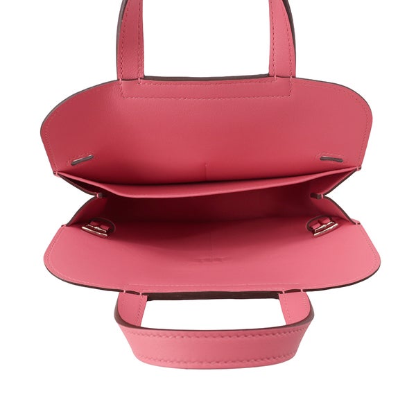 エルメス ハンドバッグ アルザン ミニ ローズアザレ/シルバー金具 スイフト K刻印 HERMES 2wayショルダー