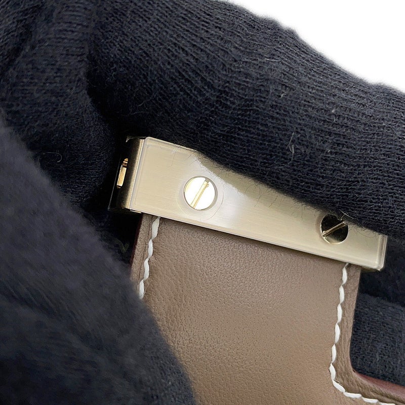 エルメス ショルダーバッグ コンスタンス24 エトゥープ/ゴールド金具 エプソン K刻印 HERMES Constance