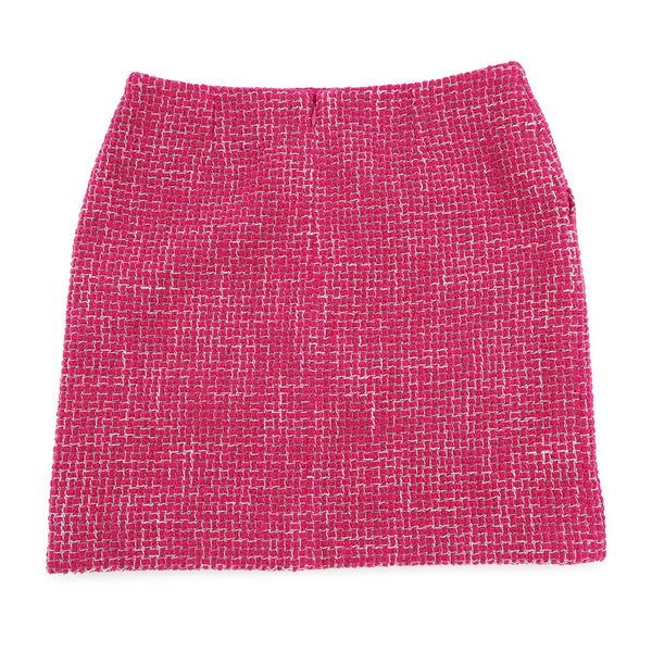 シャネル スカート ココマーク ツイード レディースサイズ38 CHANEL 白