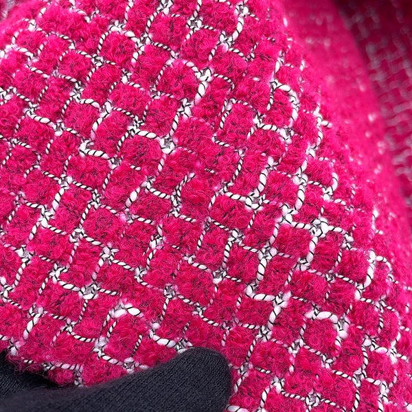 シャネル スカート ココマーク ツイード レディースサイズ38 CHANEL 白