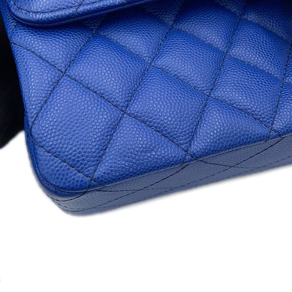 シャネル チェーンショルダーバッグ マトラッセ25 ココマーク ダブルチェーン キャビアスキン A01112 CHANEL