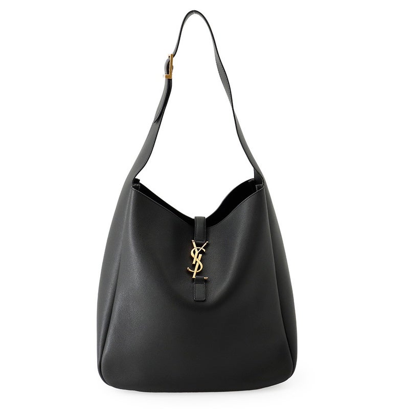 サンローランパリ ショルダーバッグ LE 5 A 7 ソフト ラージ レザー 753837 SAINT LAURENT PARIS 黒