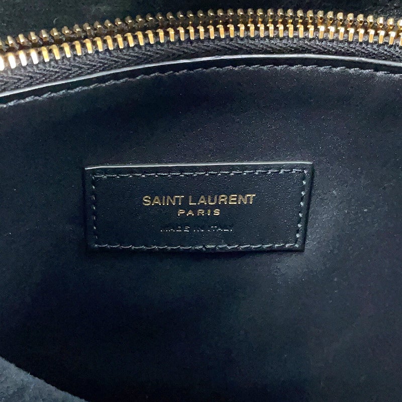 サンローランパリ ショルダーバッグ LE 5 A 7 ソフト ラージ レザー 753837 SAINT LAURENT PARIS 黒
