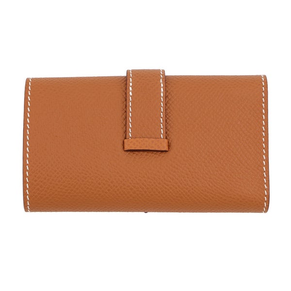 エルメス 4連キーケース ベアン ゴールド/シルバー金具 エプソン K刻印 HERMES