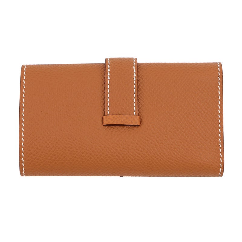 エルメス 4連キーケース ベアン ゴールド/シルバー金具 エプソン K刻印 HERMES