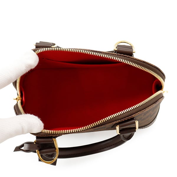 ルイヴィトン ハンドバッグ ダミエ・エベヌ アルマBB N41221 LOUIS VUITTON ヴィトン バッグ