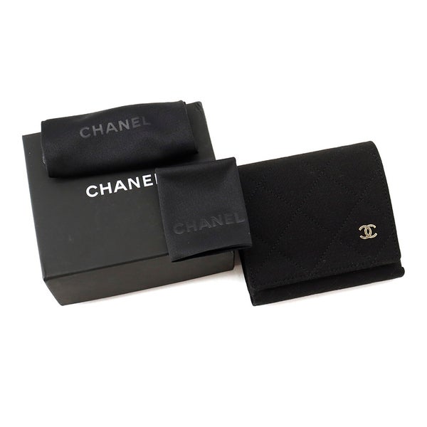 シャネル サングラス 折り畳み マトラッセ ロゴスクエアシェイプ 54□19 140 6055-B CHANEL アイウェア 黒