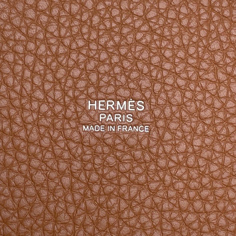 エルメス ピコタンロックPM カザック オレンジ/キュイーブル/ゴールド/シルバー金具 トリヨンクレマンス G刻印