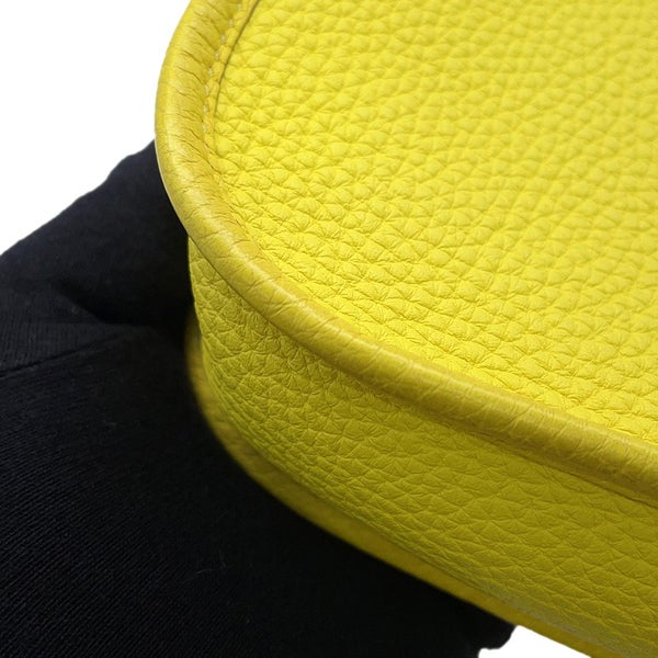 エルメス エブリンTPM アマゾン マキシカドリーユ ライム/シルバー金具 トリヨンクレマンス U刻印