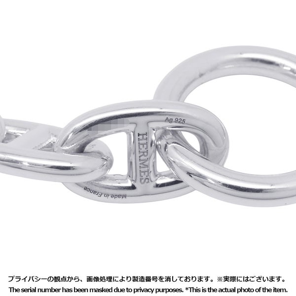 エルメス ブレスレット シェーヌダンクルMM 17コマ SV925シルバー HERMES Chaine d'Ancre ジュエリー