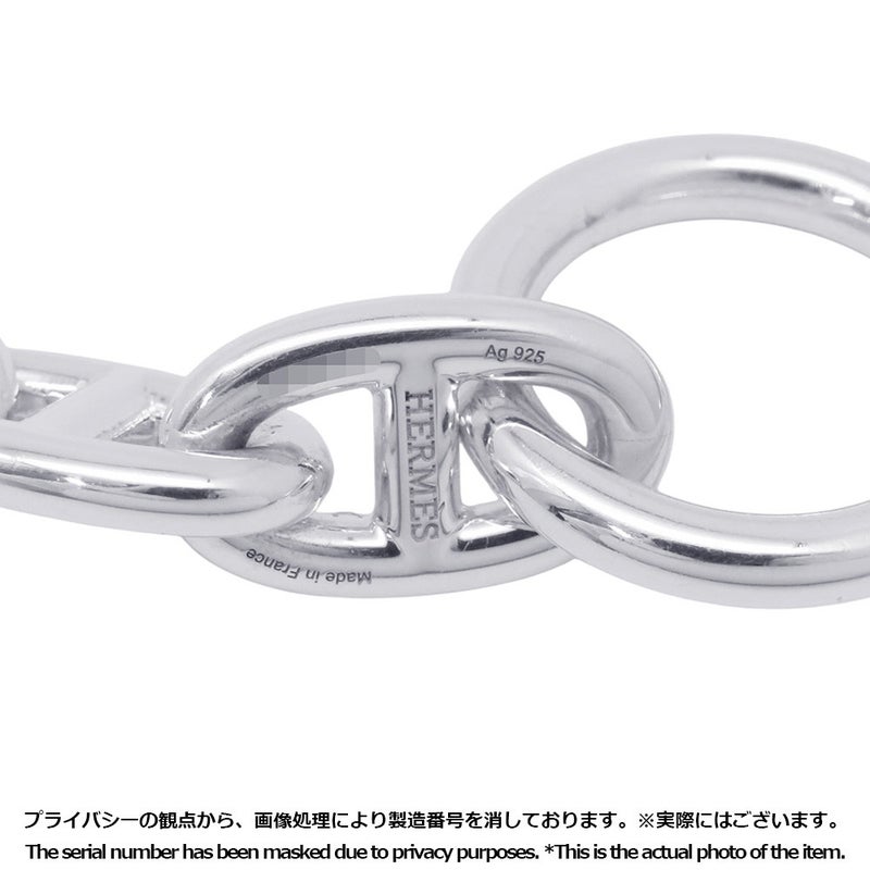 エルメス ブレスレット シェーヌダンクルMM 17コマ SV925シルバー HERMES Chaine d'Ancre ジュエリー