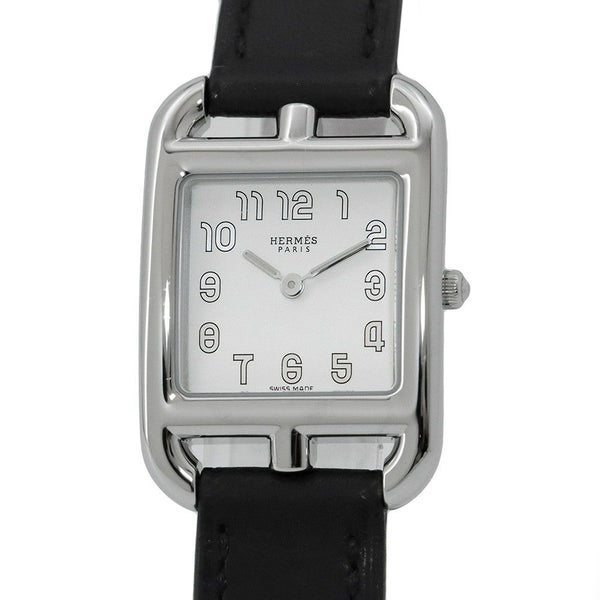 エルメス ケープコッド ドゥブルトゥール CC.210.220 HERMES 腕時計 白文字盤