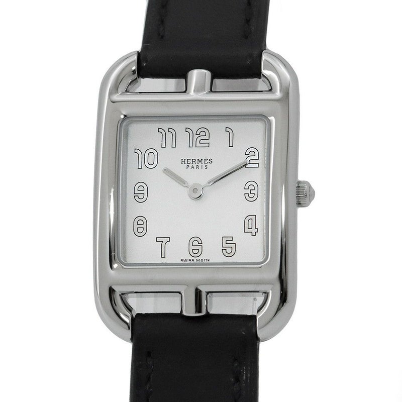 エルメス ケープコッド ドゥブルトゥール CC.210.220 HERMES 腕時計 白文字盤