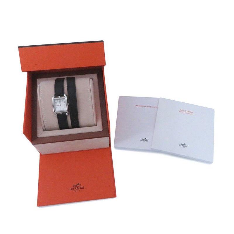 エルメス ケープコッド ドゥブルトゥール CC.210.220 HERMES 腕時計 白文字盤