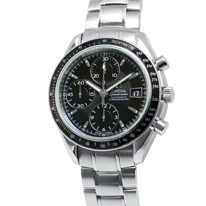オメガ スピードマスター デイト 3210.50 OMEGA 腕時計 ウォッチ 黒文字盤