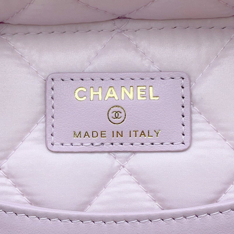 シャネル バニティバッグ トップハンドル マトラッセ ココマーク キャビアスキン AP2573 CHANEL 化粧ポーチ