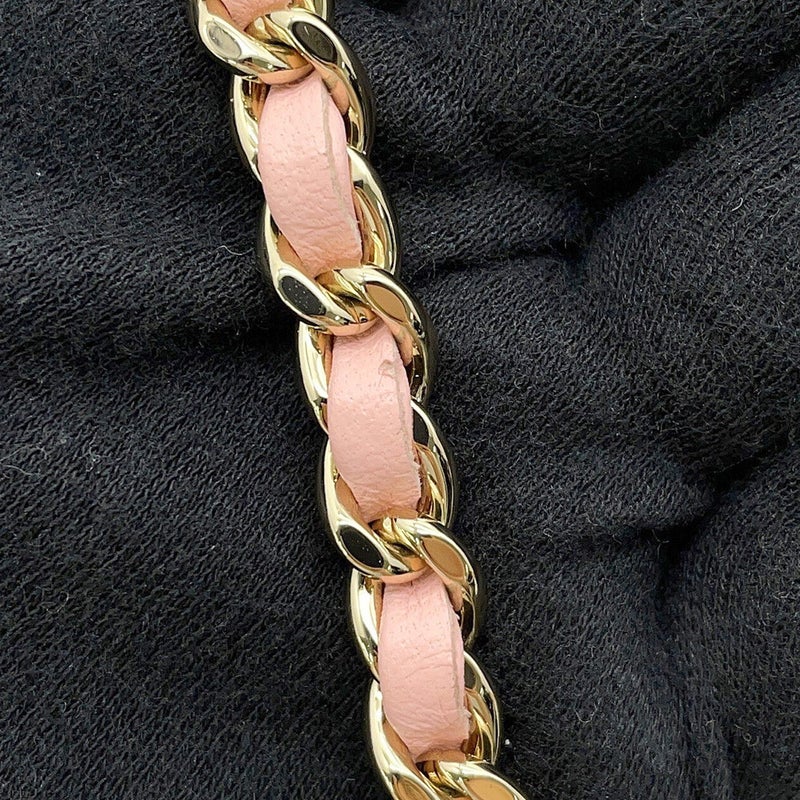 シャネル チェーンショルダーバッグ マトラッセ ココマーク ハートシェイプ ラムスキン AS5764 CHANEL
