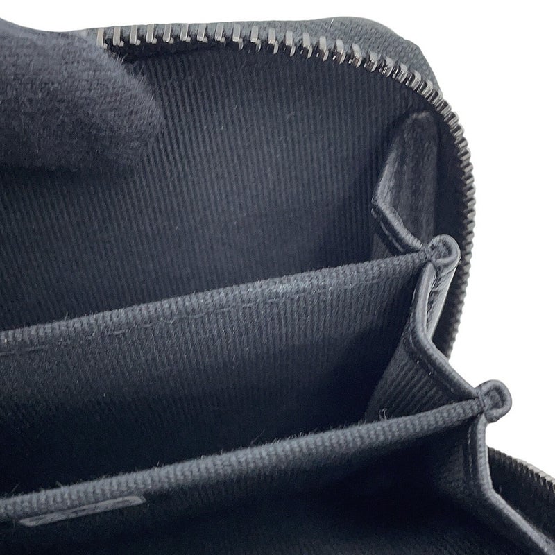 シャネル コインケース マトラッセ ココマーク クラシック ジップコインパース ラムスキン AP0216 CHANEL 財布 小銭入れ 黒