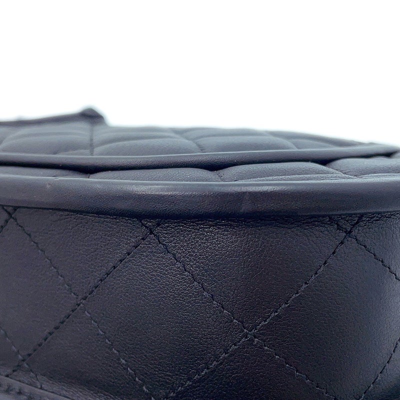 シャネル チェーンショルダーバッグ マトラッセ ココマーク チェーンホーボー カーフスキン AS4666 CHANEL 黒