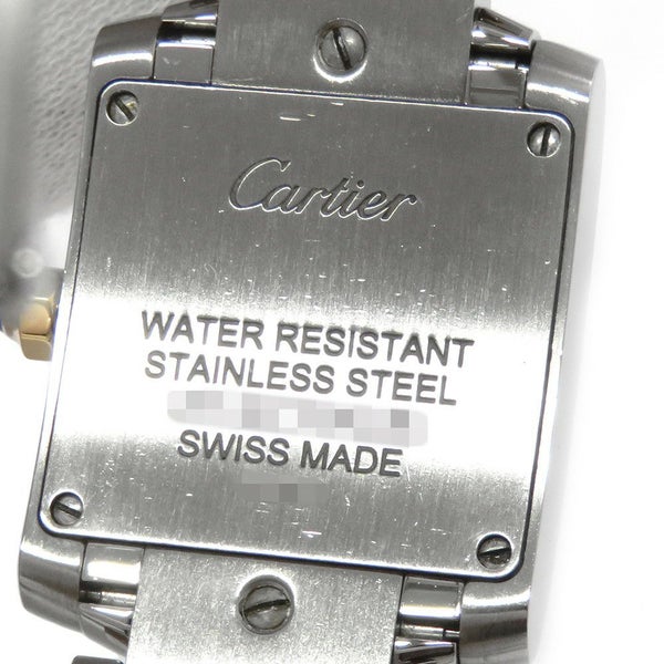 カルティエ タンク フランセーズ SM W51007Q4 Cartier 腕時計 クォーツ 白文字盤