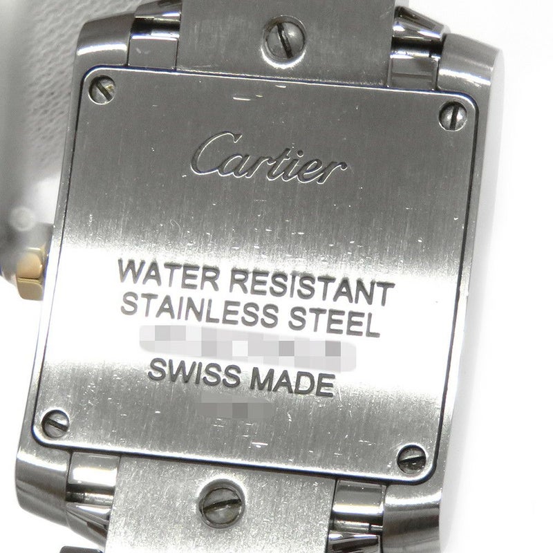 カルティエ タンク フランセーズ SM W51007Q4 Cartier 腕時計 クォーツ 白文字盤
