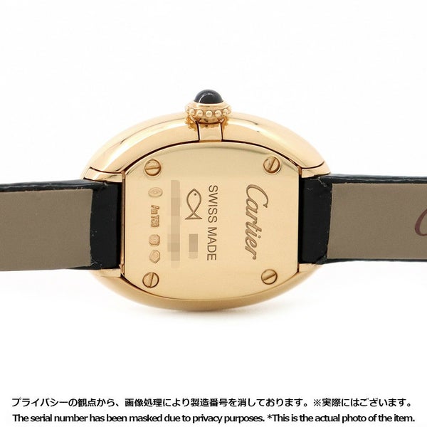 カルティエ ベニュワール ミニ WGBA0017 Cartier 腕時計 シルバー文字盤