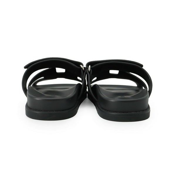 エルメス サンダル シプレ ベロア レザー レディースサイズ36 HERMES 靴 黒