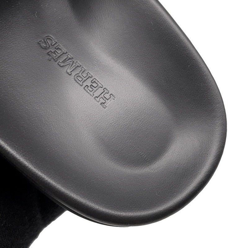 エルメス サンダル シプレ ベロア レザー レディースサイズ36 HERMES 靴 黒